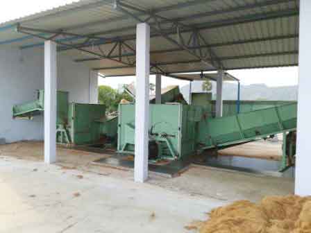 Sri Jayanthi Coirs Coco Fiber Manufacturing Factory